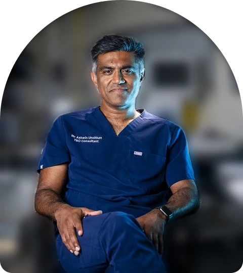 Mr Ashwin Unnithan, Consultant Hip and Knee Surgeon